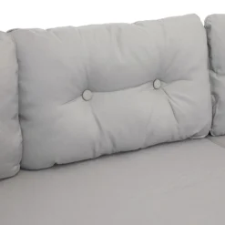 Sunnydaze Decor Sunnydaze Outdoor Longford Patio Sectional Sofa Conversation Set With Cushions And Table - Stone Gray - 3pc 18 Sunnydaze Decor Sunnydaze Outdoor Longford Patio Sectional Sofa Conversation Set With Cushions And Table - Stone Gray - 3pc -Sunnydaze Decor GUEST 00f14fae 78ae 49d8 8d65 0bbb92252df5