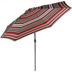 Sunnydaze Decor Sunnydaze Outdoor Aluminum Patio Umbrella, Tilt, And Crank - 9' 19 Sunnydaze Decor Sunnydaze Outdoor Aluminum Patio Umbrella, Tilt, And Crank - 9' -Sunnydaze Decor GUEST 07f26018 448e 4c24 b504 38e851a83dbc