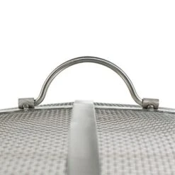 Sunnydaze Decor Sunnydaze Outdoor Heavy-Duty Steel Mesh Round Camp Fire Pit Spark Screen Lid With Grabber Ring Top - Silver 8 Sunnydaze Decor Sunnydaze Outdoor Heavy-Duty Steel Mesh Round Camp Fire Pit Spark Screen Lid With Grabber Ring Top - Silver -Sunnydaze Decor GUEST 0e1a7c53 3170 4f95 a533 2dbbeb23a749