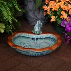 Sunnydaze Decor Sunnydaze 7"H Electric Green Glazed Ceramic Fish Outdoor Water Fountain 10 Sunnydaze Decor Sunnydaze 7"H Electric Green Glazed Ceramic Fish Outdoor Water Fountain -Sunnydaze Decor GUEST 115058a3 0506 4fa2 9fd4 a6e3f8a7090b