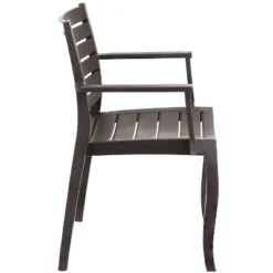 Sunnydaze Decor Sunnydaze Polypropylene Stackable Illias Outdoor Patio Arm Chair 16 Sunnydaze Decor Sunnydaze Polypropylene Stackable Illias Outdoor Patio Arm Chair -Sunnydaze Decor GUEST 12dbca2f 80b3 4c25 94e0 b40f1e1430c5