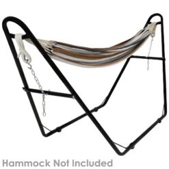 Sunnydaze Decor Sunnydaze Heavy-Duty Universal Multi-Use Heavy-Duty Steel Hammock Stand For 9 To 14 Feet Hammocks - 550 Lb Weight Capacity -Sunnydaze Decor GUEST 1358b70b e375 42b5 a262 740f8261a810