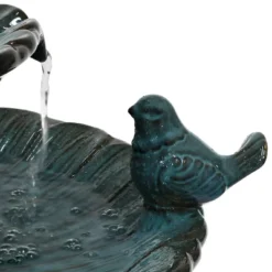 Sunnydaze Decor Sunnydaze 27"H Electric Green Ceramic 2-Tier Resting Birds Outdoor Water Fountain 14 Sunnydaze Decor Sunnydaze 27"H Electric Green Ceramic 2-Tier Resting Birds Outdoor Water Fountain -Sunnydaze Decor GUEST 143e6c3b 6dc2 49dd 98e0 20d5b0b462a2