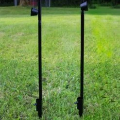 Sunnydaze Decor Sunnydaze Outdoor 3-in-1 Adjustable Height Tiki Face Patio And Lawn Torch Light Set -Sunnydaze Decor GUEST 15da0397 8fb8 4ce3 bb05 e0e219886b30