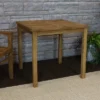 Sunnydaze Decor Sunnydaze Outdoor Solid Teak Wood With Light Stained Finish Square Patio Dining Table - 32" - Light Brown 1 Sunnydaze Decor Sunnydaze Outdoor Solid Teak Wood With Light Stained Finish Square Patio Dining Table - 32" - Light Brown -Sunnydaze Decor GUEST 19ee82c0 e21a 4e2d 8214 09cb58936143