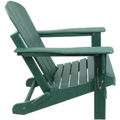 Sunnydaze Decor Sunnydaze Portable, Foldable, Outdoor Adirondack Chair - All-Weather Design - 300-Pound Capacity - 34.5" H 18 Sunnydaze Decor Sunnydaze Portable, Foldable, Outdoor Adirondack Chair - All-Weather Design - 300-Pound Capacity - 34.5" H -Sunnydaze Decor GUEST 1a20672f 161d 4515 b836 2839701fb0ff