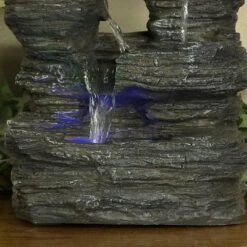 Sunnydaze Decor Sunnydaze Indoor Decorative Five Stream Rock Cavern Tabletop Water Fountain With Multi-Colored LED Lights - 13" 20 Sunnydaze Decor Sunnydaze Indoor Decorative Five Stream Rock Cavern Tabletop Water Fountain With Multi-Colored LED Lights - 13" -Sunnydaze Decor GUEST 1aac1631 9f3e 4c68 8cfb 17b13bb50d1c