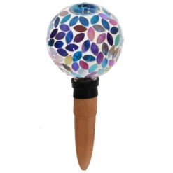 Sunnydaze Decor Sunnydaze Glass Mosaic Watering Globe For Plants And Flowers -Sunnydaze Decor GUEST 1ddad5ce acb3 4f09 bbc1 130af1dfef90