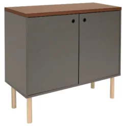 Sunnydaze Decor Sunnydaze Indoor Mid-Century Modern 2-Door Accent Buffet Cabinet With Shelves -Sunnydaze Decor GUEST 1e4e66fd 7b64 4e7f 929a be8130abab1d