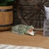 Sunnydaze Decor Sunnydaze Chloe The Crabby Crocodile Realistic Polystone Garden Statue Decor For Indoor Or Outdoor Use - 18" -Sunnydaze Decor GUEST 1ee9f32a 4b04 4286 9a00 4c63952b25b6