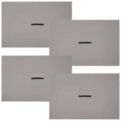 Sunnydaze Decor Sunnydaze Outdoor Gazebo 4-Piece Polyester Fabric Privacy Sidewall Set For 10' X 10' Gazebo - 80" H X 103" W -Sunnydaze Decor GUEST 22cdd7d0 5572 49e6 bbe6 9a5c6657a48d