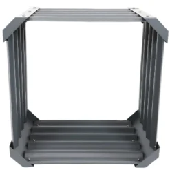 Sunnydaze Decor Sunnydaze Raised Powder-Coated Steel Garden Bed Kit For Plants, Flowers, Herbs, Fruits And Vegetables - 22" Square X 16" Deep -Sunnydaze Decor GUEST 24b8dbb8 6ca3 40a8 87d9 8d0149898ebc