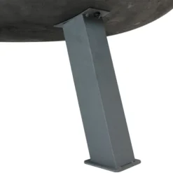 Sunnydaze Decor Sunnydaze Outdoor Camping Or Backyard Large Round Cast Iron Fire Pit With Cooking Ledge - 40" - Dark Gray -Sunnydaze Decor GUEST 2956e240 d672 4beb 967b d09cb40f5afa