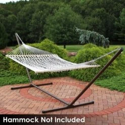 Sunnydaze Decor Sunnydaze Large 2-Person Hammock Stand With Heavy-Duty Steel Beam Construction 15 Sunnydaze Decor Sunnydaze Large 2-Person Hammock Stand With Heavy-Duty Steel Beam Construction -Sunnydaze Decor GUEST 2967d7e4 5f04 4847 8f03 053661073c23