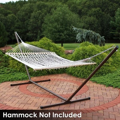 Sunnydaze Decor Sunnydaze Large 2-Person Hammock Stand With Heavy-Duty Steel Beam Construction 8 Sunnydaze Decor Sunnydaze Large 2-Person Hammock Stand With Heavy-Duty Steel Beam Construction - Image 6