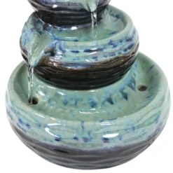 Sunnydaze Decor Sunnydaze Indoor Home Decorative Glazed Ceramic 3-Tiered Modern Textured Bowls Tabletop Water Fountain - 7" 9 Sunnydaze Decor Sunnydaze Indoor Home Decorative Glazed Ceramic 3-Tiered Modern Textured Bowls Tabletop Water Fountain - 7" -Sunnydaze Decor GUEST 2aadf0da abff 4731 a81f e310c12fc76a