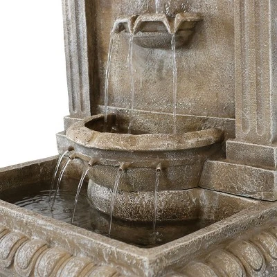 Sunnydaze Decor Sunnydaze 51"H Electric Polyresin Ornate Lavello Outdoor Water Fountain 4 Sunnydaze Decor Sunnydaze 51"H Electric Polyresin Ornate Lavello Outdoor Water Fountain - Image 2