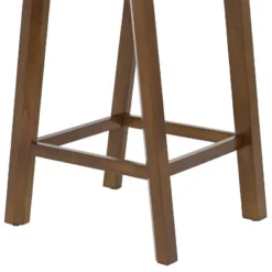Sunnydaze Decor Sunnydaze Set Of 2 Indoor Wooden Backless Counter-Height Stools - Dark Walnut - 25" -Sunnydaze Decor GUEST 2e1af35c 3f46 4768 b5fa 201c08273663