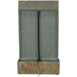 Sunnydaze Decor Sunnydaze 32"H Electric Slate And Metal Climbing Vines Outdoor Water Fountain With LED Light 16 Sunnydaze Decor Sunnydaze 32"H Electric Slate And Metal Climbing Vines Outdoor Water Fountain With LED Light -Sunnydaze Decor GUEST 2ef5f705 3c86 4705 87fd 544165981a21