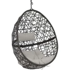 Sunnydaze Decor Sunnydaze Outdoor Resin Wicker Patio Caroline Lounge Hanging Basket Egg Chair With Cushions - 2pc 14 Sunnydaze Decor Sunnydaze Outdoor Resin Wicker Patio Caroline Lounge Hanging Basket Egg Chair With Cushions - 2pc -Sunnydaze Decor GUEST 2f67dac3 653d 4035 a656 2a9704b06c75