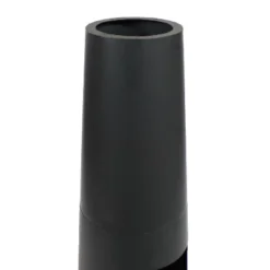 Sunnydaze Decor Sunnydaze Outdoor Backyard Heavy-Duty Steel Modern Wood-Burning Fire Pit Chiminea With Built-In Log Storage - 49" - Black -Sunnydaze Decor GUEST 332bd969 6728 4d78 99d8 3c75b586342f