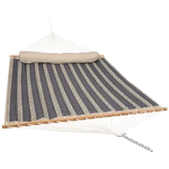 Sunnydaze Decor Sunnydaze Two-Person Quilted Fabric Hammock With Spreader Bars - 450 Lb Weight Capacity 32 Sunnydaze Decor Sunnydaze Two-Person Quilted Fabric Hammock With Spreader Bars - 450 Lb Weight Capacity -Sunnydaze Decor GUEST 34bd7b3f 4ee7 49e2 bd1c d5ad9c304a49