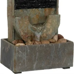 Sunnydaze Decor Sunnydaze Indoor Home Office Contemporary Soothing Half Moon Stone Slate Cascading Tabletop Water Fountain - 16" 11 Sunnydaze Decor Sunnydaze Indoor Home Office Contemporary Soothing Half Moon Stone Slate Cascading Tabletop Water Fountain - 16" -Sunnydaze Decor GUEST 352df1f1 0493 4541 aa1c da17bc414e84