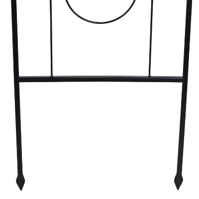 Sunnydaze Decor Sunnydaze 2-Piece Arched Climbing Plants Wall Trellis With Flower Pot Supports 4 Sunnydaze Decor Sunnydaze 2-Piece Arched Climbing Plants Wall Trellis With Flower Pot Supports - Image 2