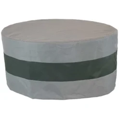 Sunnydaze Decor Sunnydaze Outdoor Heavy-Duty Weather-Resistant 300D Polyester Round 2-Tone Fire Pit Cover - Gray And Green 10 Sunnydaze Decor Sunnydaze Outdoor Heavy-Duty Weather-Resistant 300D Polyester Round 2-Tone Fire Pit Cover - Gray And Green -Sunnydaze Decor GUEST 354f79fb 8933 421f bedc 3635e2002f3f