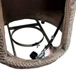 Sunnydaze Decor Sunnydaze Rope And Barrel Design Propane Gas Patio Fire Pit Table Kit With Lava Rocks - 29" Diameter -Sunnydaze Decor GUEST 398f0c7f 9a1b 4adb 9822 f33c979ddadd