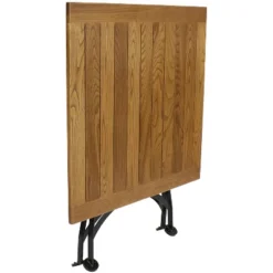 Sunnydaze Decor Sunnydaze Indoor/Outdoor Chestnut Wood Folding Bistro Dining Table And Chairs - Brown - 5pc 12 Sunnydaze Decor Sunnydaze Indoor/Outdoor Chestnut Wood Folding Bistro Dining Table And Chairs - Brown - 5pc -Sunnydaze Decor GUEST 3cf3a9d0 159d 4d46 8fc3 20445bfcdac0 2