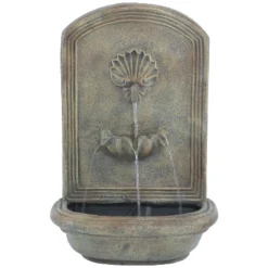 Sunnydaze Decor Sunnydaze 27"H Electric Polystone Seaside Outdoor Wall-Mount Water Fountain 16 Sunnydaze Decor Sunnydaze 27"H Electric Polystone Seaside Outdoor Wall-Mount Water Fountain -Sunnydaze Decor GUEST 3f01a996 becd 4736 8a7b e6a35199a8e3