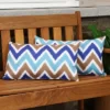 Sunnydaze Decor Sunnydaze Indoor/Outdoor Weather-Resistant Polyester Lumbar Decorative Pillow With Zipper Closure - 2pk 2 Sunnydaze Decor Sunnydaze Indoor/Outdoor Weather-Resistant Polyester Lumbar Decorative Pillow With Zipper Closure - 2pk -Sunnydaze Decor GUEST 48aeae95 afe9 46e6 8119 9b5571b2848a