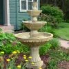 Sunnydaze Decor Sunnydaze 55"H Electric Polystone Classic Style 3-Tier Designer Outdoor Water Fountain -Sunnydaze Decor GUEST 48c76f47 53d0 4dd8 ad7c 694005ffb846