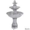 Sunnydaze Decor Sunnydaze 50"H Electric Fiberglass Reinforced Concrete 3-Tier Mediterranean-Inspired Outdoor Water Fountain -Sunnydaze Decor GUEST 4b6f974c bd96 4db8 a9a0 12dd110c08c1