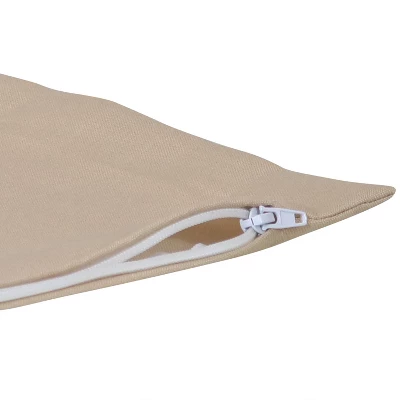 Sunnydaze Decor Sunnydaze Indoor/Outdoor Weather-Resistant Polyester Square Decorative Pillow Cover Only With Zipper Closures 4 Sunnydaze Decor Sunnydaze Indoor/Outdoor Weather-Resistant Polyester Square Decorative Pillow Cover Only With Zipper Closures - Image 2