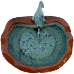 Sunnydaze Decor Sunnydaze 7"H Electric Green Glazed Ceramic Fish Outdoor Water Fountain 12 Sunnydaze Decor Sunnydaze 7"H Electric Green Glazed Ceramic Fish Outdoor Water Fountain -Sunnydaze Decor GUEST 4df38536 c9fc 4603 b9b1 9b9ad85dab95