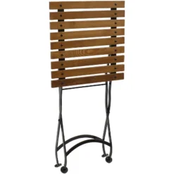 Sunnydaze Decor Sunnydaze Indoor/Outdoor Chestnut Wood Folding Square Patio Accent Side Table - 20" - Brown 11 Sunnydaze Decor Sunnydaze Indoor/Outdoor Chestnut Wood Folding Square Patio Accent Side Table - 20" - Brown -Sunnydaze Decor GUEST 51bb8295 74b3 413a 8dd2 eccfcc73b995