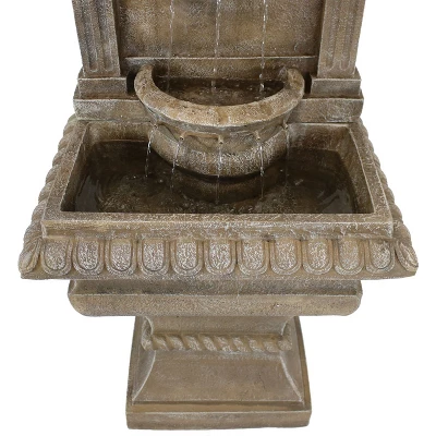 Sunnydaze Decor Sunnydaze 51"H Electric Polyresin Ornate Lavello Outdoor Water Fountain 6 Sunnydaze Decor Sunnydaze 51"H Electric Polyresin Ornate Lavello Outdoor Water Fountain - Image 4