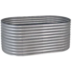 Sunnydaze Decor Sunnydaze Large Oval Steel Raised Garden Bed - Stand-Up Height - 79" W X 32" H 17 Sunnydaze Decor Sunnydaze Large Oval Steel Raised Garden Bed - Stand-Up Height - 79" W X 32" H -Sunnydaze Decor GUEST 5799a199 fbaf 4bda 9261 9bbf2f90b6ff
