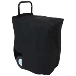 Sunnydaze Decor Sunnydaze Outdoor Firewood Log Rack Cart Carrier With Heavy-Duty Weather-Resistant Polyester Cover - Black -Sunnydaze Decor GUEST 58889968 b707 428d a6b5 6d91ad1aa293