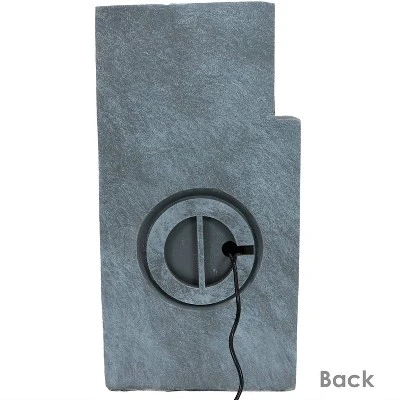 Sunnydaze Decor Sunnydaze Indoor Home Office Polyresin Modern Tiered Brick Wall Tabletop Water Fountain With LED Light - 13" 9 Sunnydaze Decor Sunnydaze Indoor Home Office Polyresin Modern Tiered Brick Wall Tabletop Water Fountain With LED Light - 13" - Image 7