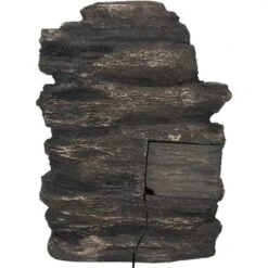 Sunnydaze Decor Sunnydaze 24"H Electric Polystone Rock Falls Waterfall Outdoor Water Fountain With LED Lights -Sunnydaze Decor GUEST 5fa5e096 dfd7 492b 9e04 ad3b4cbc61ae