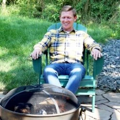 Sunnydaze Decor Sunnydaze Portable, Foldable, Outdoor Adirondack Chair - All-Weather Design - 300-Pound Capacity - 34.5" H 15 Sunnydaze Decor Sunnydaze Portable, Foldable, Outdoor Adirondack Chair - All-Weather Design - 300-Pound Capacity - 34.5" H -Sunnydaze Decor GUEST 608e2ebb 4ba3 464f 8a9d 70cd1a694f3b