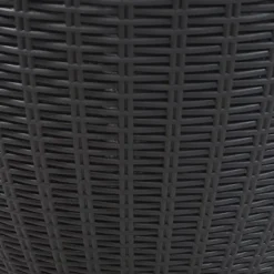 Sunnydaze Decor Sunnydaze Rattan Design Patio Bar Cooler Table With Height-Adjustable Tabletop - Phantom Gray 12 Sunnydaze Decor Sunnydaze Rattan Design Patio Bar Cooler Table With Height-Adjustable Tabletop - Phantom Gray -Sunnydaze Decor GUEST 6320e9c7 9874 4977 b0fb 75682dba6f4a