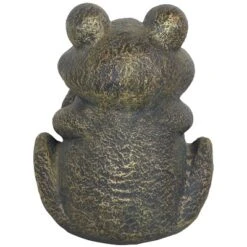 Sunnydaze Decor Sunnydaze 14" Indoor/Outdoor 3 Wise Frogs Statue Trio Set - Hear No Evil, See No Evil, Speak No Evil -Sunnydaze Decor GUEST 687003b4 2831 48e6 b077 5ef7741f14ef