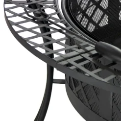 Sunnydaze Decor Sunnydaze Outdoor Camping Or Backyard Steel Diamond Weave Fire Pit Bowl With Spark Screen - 40" - Black 15 Sunnydaze Decor Sunnydaze Outdoor Camping Or Backyard Steel Diamond Weave Fire Pit Bowl With Spark Screen - 40" - Black -Sunnydaze Decor GUEST 6b32832b 998a 4b87 87ff 47765ae2c587
