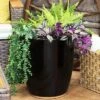 Sunnydaze Decor Sunnydaze Indoor/Outdoor Captivating Vista Decorative Glazed Ceramic Planter For Greenery Or Flowers - 14" -Sunnydaze Decor GUEST 6b5472e9 ea71 4371 a7a0 cf36a38a1d4b