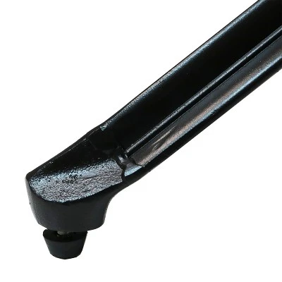 Sunnydaze Decor Sunnydaze Round Lattice Design Cast Aluminum Outdoor Patio Table With Umbrella Hole, Black 4 Sunnydaze Decor Sunnydaze Round Lattice Design Cast Aluminum Outdoor Patio Table With Umbrella Hole, Black - Image 2