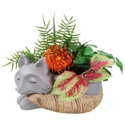 Sunnydaze Decor Sunnydaze Finley The Fox Planter Statue - Indoor/Indoor Decorative Figurine - 12" 15 Sunnydaze Decor Sunnydaze Finley The Fox Planter Statue - Indoor/Indoor Decorative Figurine - 12" -Sunnydaze Decor GUEST 6bca832b 11d9 4656 bbea e23d87f74888